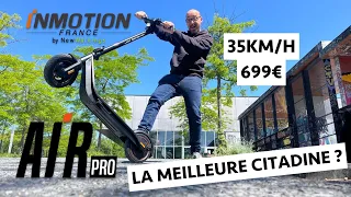 La trottinette électrique pour la ville, compact puissante et pas chère  : INMOTION AIR pro 500W