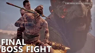 God Of War 4 - Baldur Final Boss Fight [PS4 Pro 1080p 60FPS]