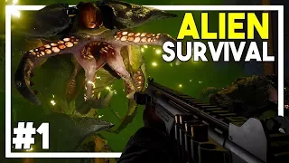 EARTH HAS FALLEN! - Alien Survival Game! - Earthfall Gameplay 2018 (Walkthrough Episode 1)