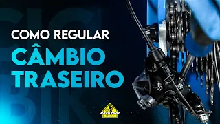 Como regular o CÂMBIO TRASEIRO da bike - Passo a passo