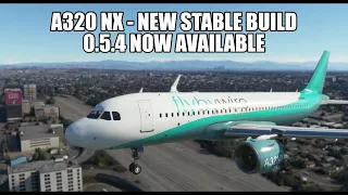 MSFS 2020 - A320 New Stable Build 0.5.4 from FlyByWire