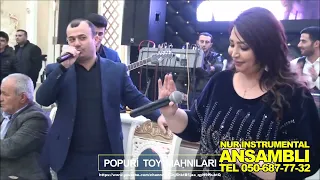 Şen popuri mahnılar Nigar Ağcabedili ve Rauf Nağıoğlu / gitara Mehemmed / a leyli leyli nigar rauf