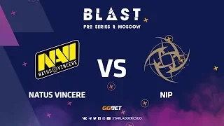 [RU] Natus Vincere vs NiP | Nuke | BLAST Pro Series: Moscow 2019