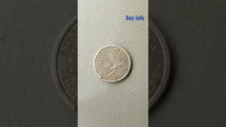 Rare 2000 D Sacagawea One Dollar Coin Us Liberty Gold