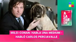 Milei-Conan: habla una medium + Carlos Perciavalle - #ALaTarde | Programa completo (26/04/24)