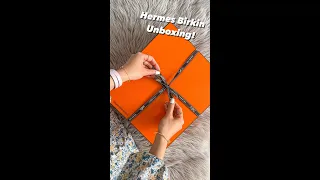 Hermes Birkin 25 Unboxing ✨😍 Ultimate DREAM BAG!! #shorts #asmr