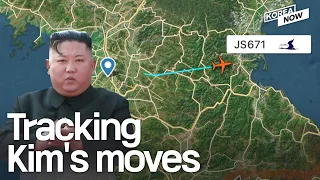 Kim Jong-un’s private plane spotted flying to east coast
