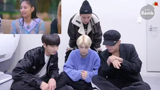 BTS reacting to Blackpink “24/365 with Blackpink Ep 5” Broadcast *Fanmade*