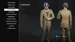 THE SINKING CITY - WARDROBE