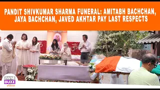 Pandit Shivkumar Sharma funeral: Amitabh Bachchan, Jaya Bachchan, Javed Akhtar pay last respects