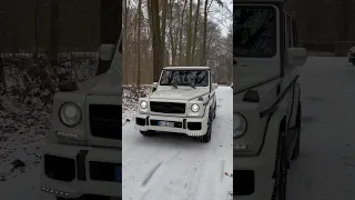 G 🥶 #gclass #gwagon #mercedes #mercedesbenz #amg #winter #snow