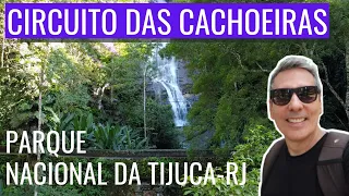 CIRCUITO DAS CACHOEIRAS no PARQUE NACIONAL DA TIJUCA RIO DE JANEIRO | Trilhas e LINDAS CASCATAS