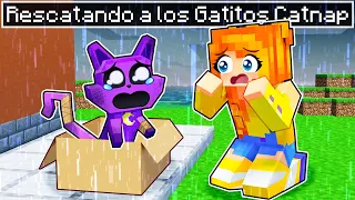 ¡RESCATANDO a los GATITOS CATNAP en Minecraft!