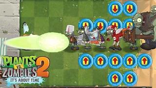 PvZ 2 Challenge - Team 100 Plant Max Level Vs Team 200 Modern Day Gargantuar Zombie