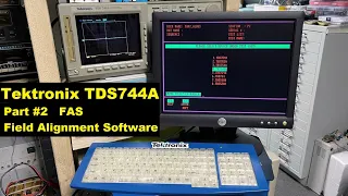 #270 Tektronix TDS744A - #2 - PC Build for Field Alignment Software FAS