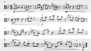 Chopin Waltz for Viola - Sheet Music Play-Along