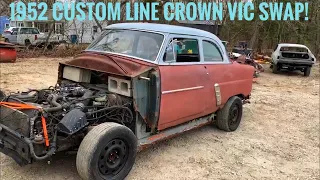 1952 Custom Line Crown Vic Body Swap Ep:6