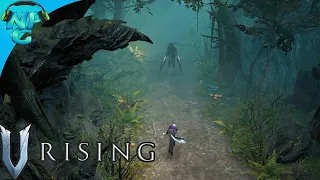 V Rising - Fighting Over Powered Foes of the Cursed Woods and Unlocking Frog Form! E10