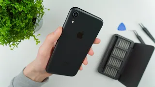 iPhone XR broken camera repair - rear camera replacement