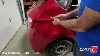 Collision Repair Glue Pulling Demo