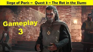 Assassins Creed Valhalla Siege of Paris DLC - The Rot in the Slums | Gameplay 3