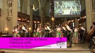 Compañia Titular de Danza Folklorica de la UANL en Iglesia de St-Frederic