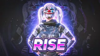 RISE ⚡ | 5 Fingers + Gyroscope | BATTLEGROUND MOBILE Montage @faarv
