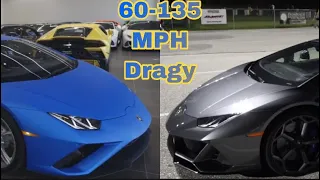 Huracan Evo vs Huracan Evo RWD 60-130+ mph