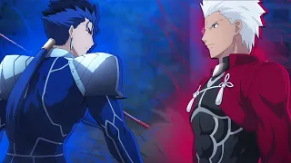 EMIYA VS CU CHULAINN