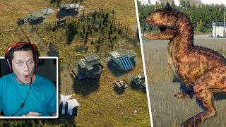 Jurassic World Evolution 2 - Sandbox Park Creation Gameplay
