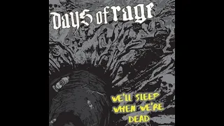 DAYS OF RAGE - WE'LL SLEEP WHEN WE'RE DEAD - CANADA 2017 - FULL ALBUM - STREET PUNK OI!