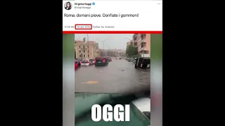 Giorgia Meloni: Roma oggi. I gommoni non sono bastati...