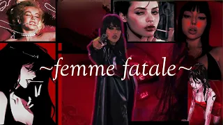 dark / seductive feminine energy pt.2 | a female villain playlist