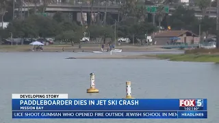 Paddleboarder Dies In Jet Ski Crash