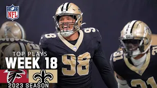 New Orleans Saints Highlights vs. Atlanta Falcons | 2023 NFL Week 18