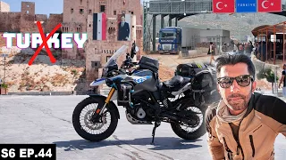 Not Allowed to CROSS and Change of PLANS S06 EP.44 | MIDDLE EAST MOTORCYCLE TOUR