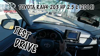 2019 Toyota RAV4 2.5 AWD 203 hp - POV Test Drive