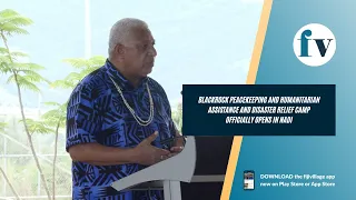 Fijian Prime Minister Voreqe Bainimarama | 14/03/2022