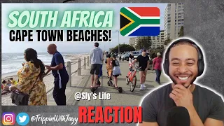 Exploring Cape Town's BEST Beach! @slyslife [REACTION] #southafrica