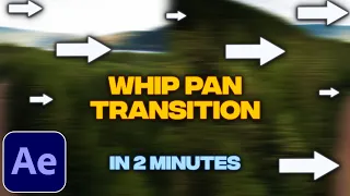 Seamless Whip Pan Transition Tutorial | After Effects 2023