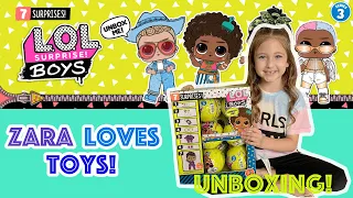 New Lol Surprise Boy Series 3 Unboxing! Unicorn Dreamy Boy, Spicy Kid, and Far Out!!! New LOL Boys!