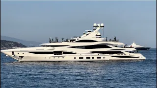 LIONHEART 90m superyacht |BENETTI. @emmansvlogfr