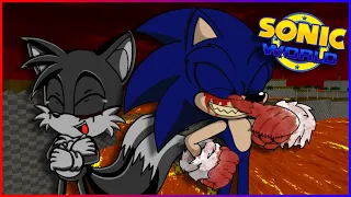 SONIC EXE AND TAILS EXE PLAY SONIC WORLD BEST FRIENDS FOREVER!