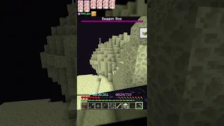 How I Beat Minecraft In Under 60 Seconds #minecraftspeedrun