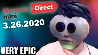 Epic Nintendo Direct Mini Reaction 3.26.2020