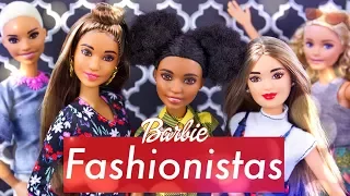 Barbie Fashionista MEGA HAUL | Petit | Curvy | Tall | ALL New Hair Styles & Fashion
