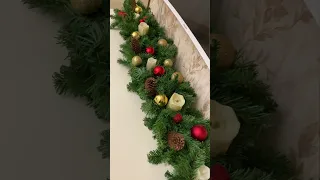 Новогодний декор своими руками. Быстро и просто 🎄 #shorts #новогоднийдекор