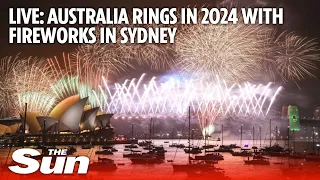 Australia celebrates New Year's Eve with Sydney Harbour fireworks