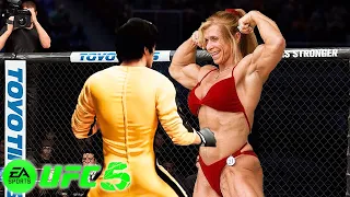 🐲 UFC5 Bruce Lee vs. Michelle Brent UFC 5 - Super Fight 🐲