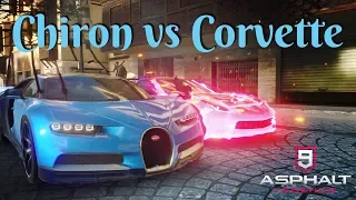 Asphalt 9 - Can the Corvette GS BEAT Chiron in MP?